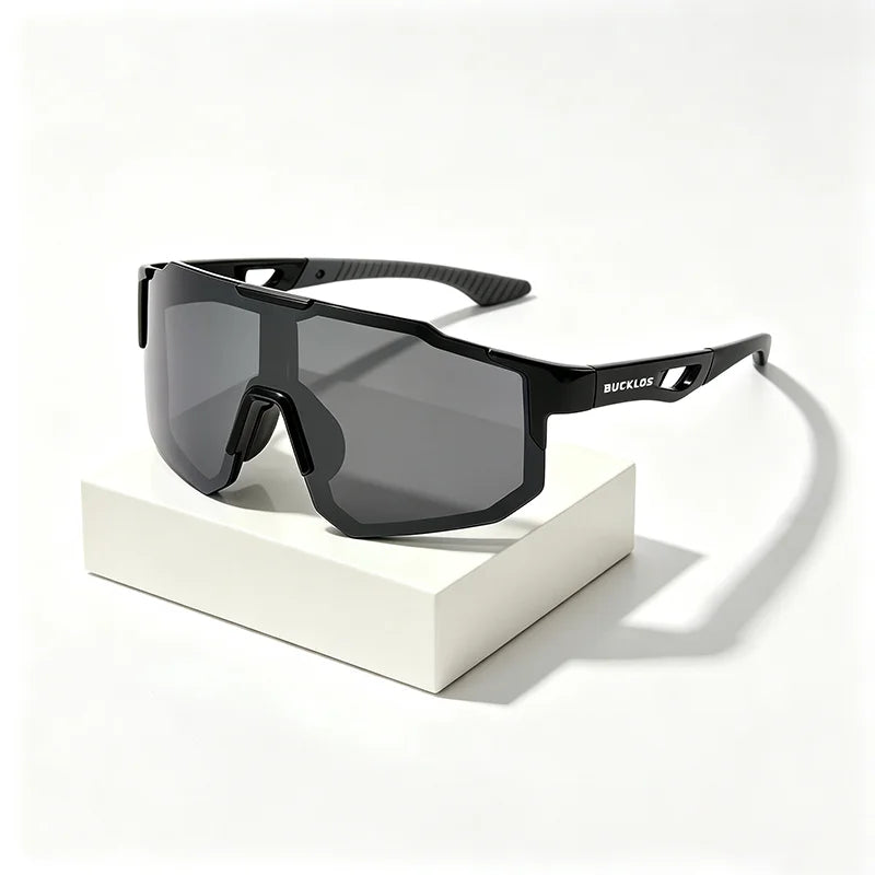 Gafas deportivas polarizadas para ciclismo (UV400, ligeras, HD, unisex): gafas profesionales para ciclismo de carretera y MTB.