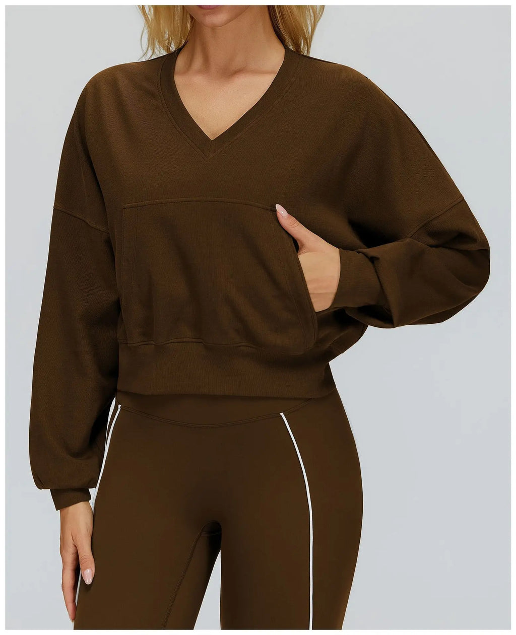 Hoodie deportivo con capucha – Yoga y senderismo mujer