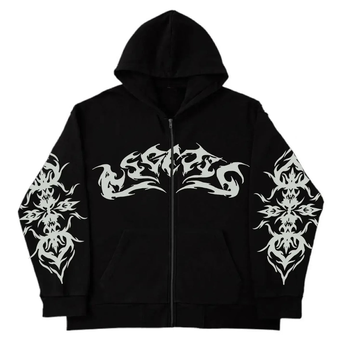 retro autumn hoodies for hombre y mujer printed personalized patterns street style street hooded cardigan long sleeves