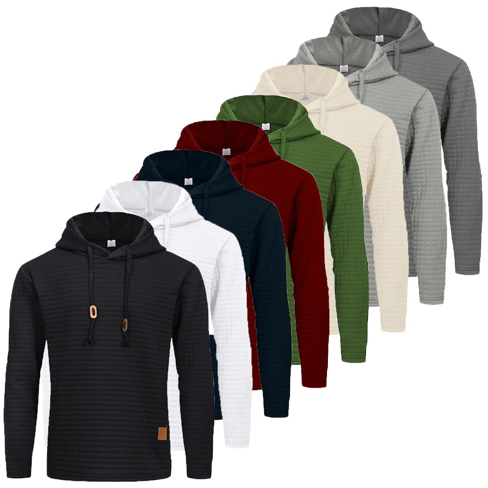 Hombre Hoodie Plain Sports Outdoor Daily Holiday Streetwear Cool Casual Spring & Fall Clothing Apparel Hoodies Sweatshirts