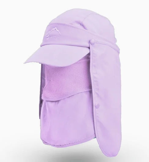 UPF 50+ Gorra de proteccion solar para pesca, outdoor, hiking.