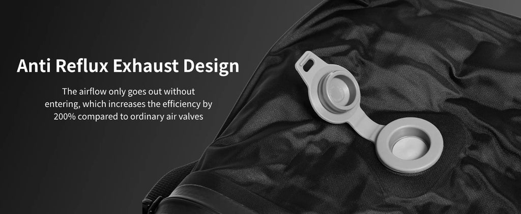 Bolsa de compresión al vacío con ventana y bomba, reutilizable, impermeable y ahorradora de espacio para equipaje y maletas.