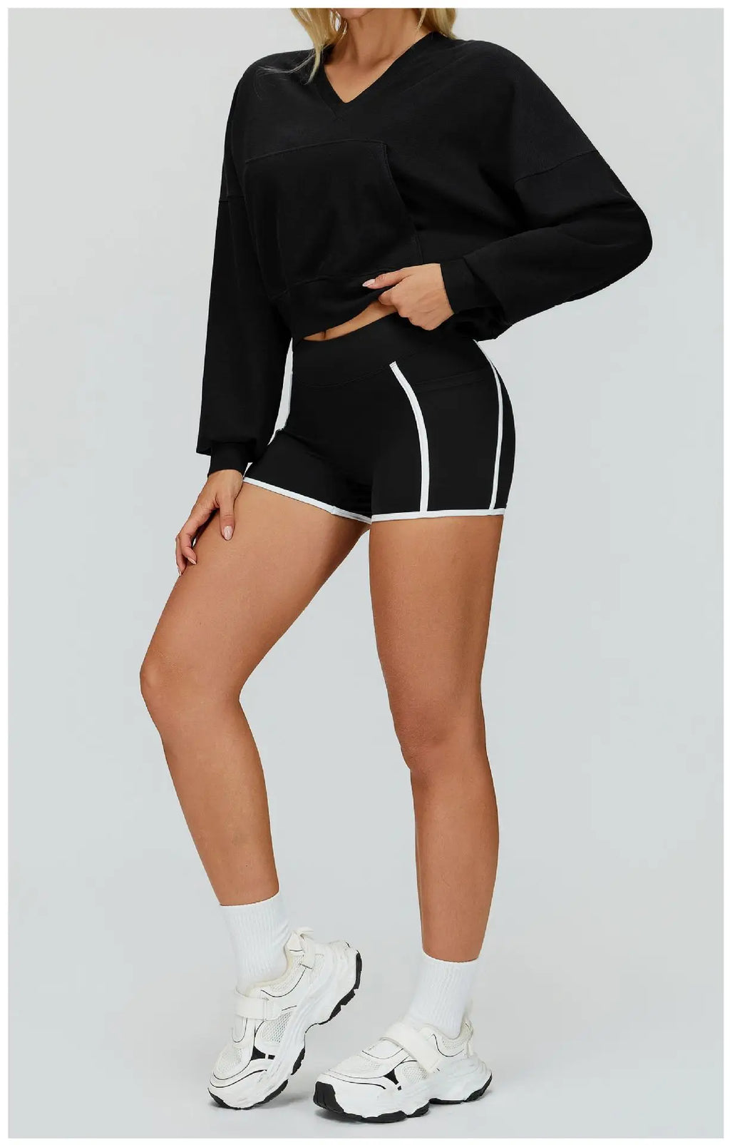 Hoodie deportivo con capucha – Yoga y senderismo mujer