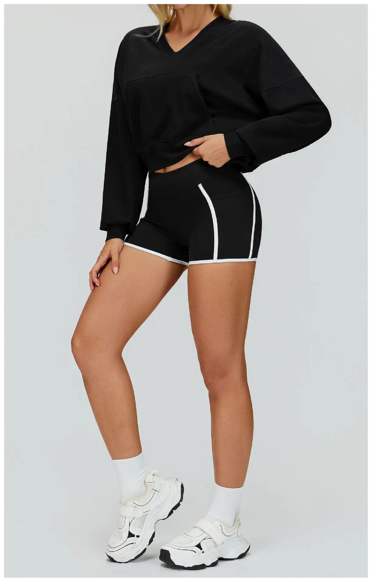 Hoodie deportivo con capucha – Yoga y senderismo mujer