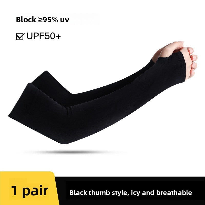 Mangas refrescantes unisex con protección UV para actividades al aire libre