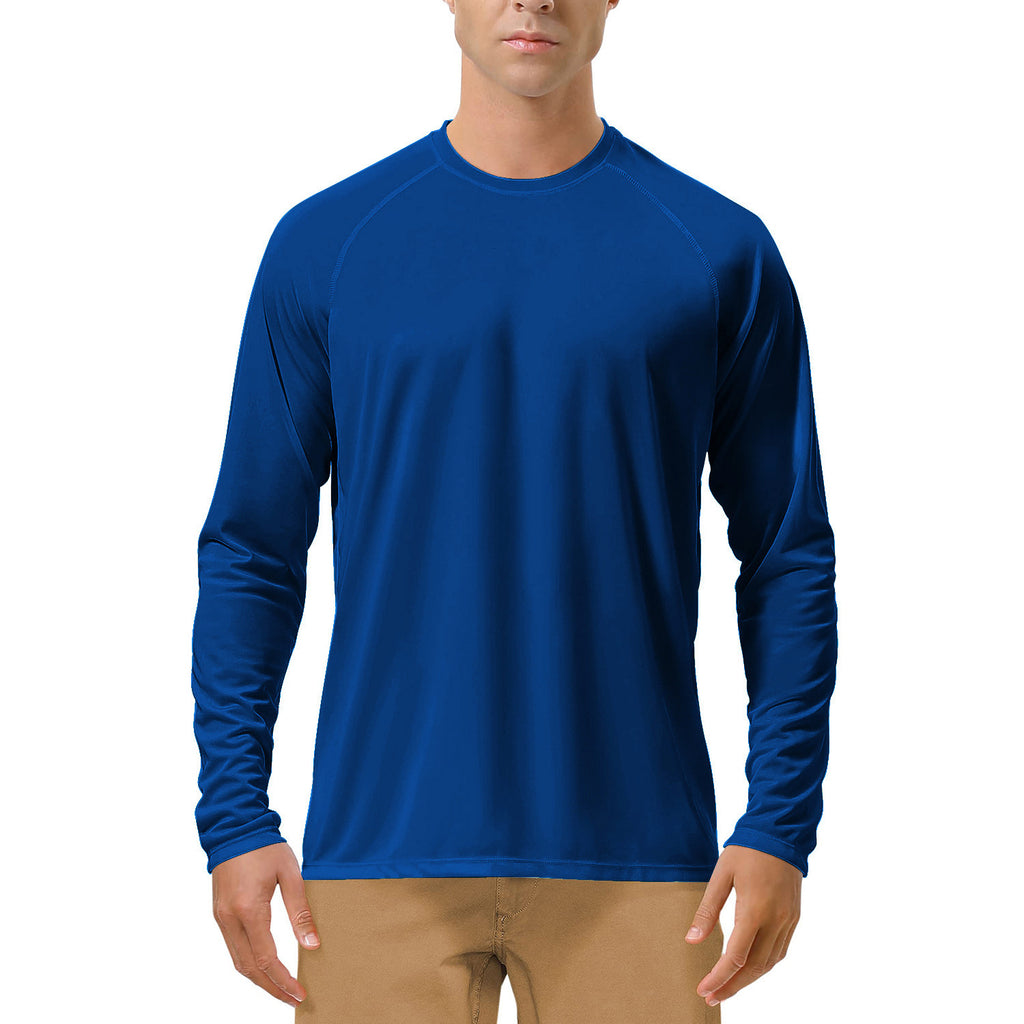 Camisa elástica de manga larga con protección solar UPF50+