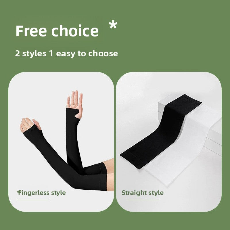 Mangas refrescantes unisex con protección UV para actividades al aire libre