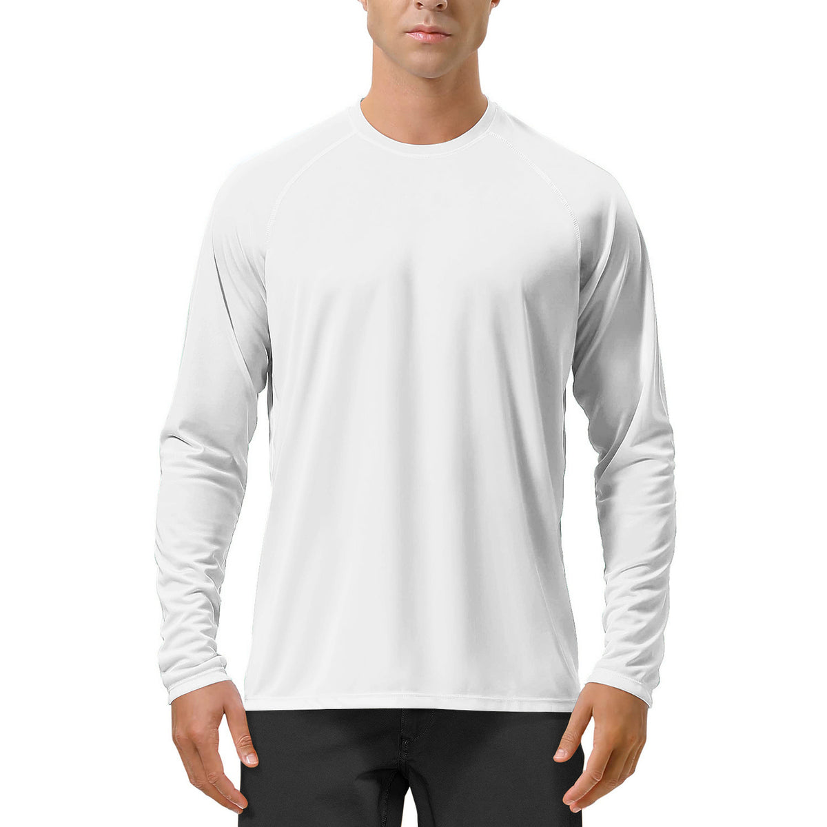 Camisa elástica de manga larga con protección solar UPF50+