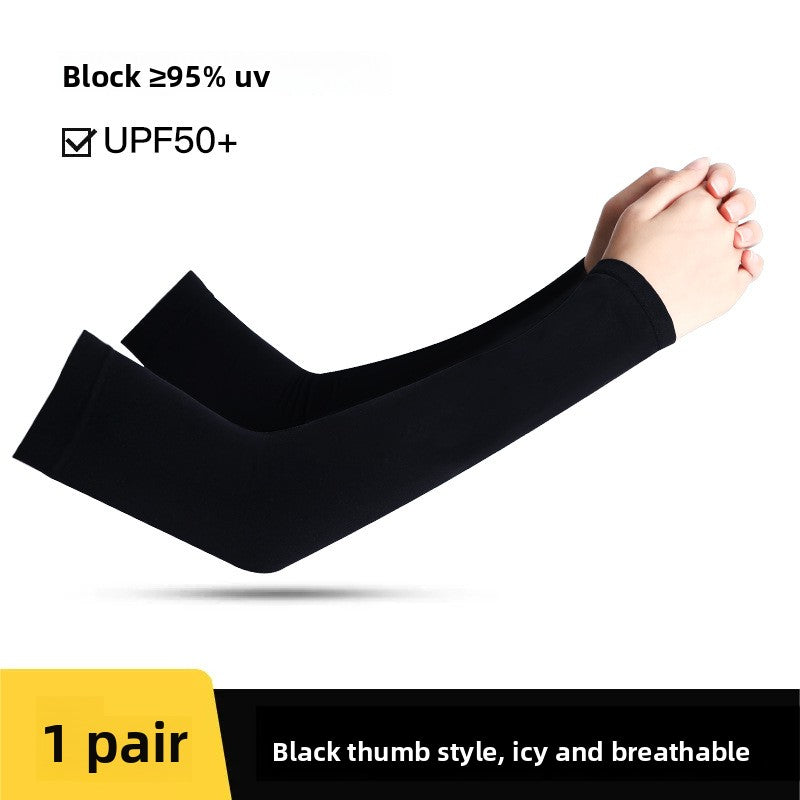 Mangas refrescantes unisex con protección UV para actividades al aire libre