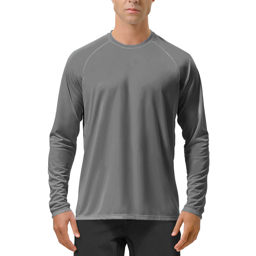 Camisa elástica de manga larga con protección solar UPF50+
