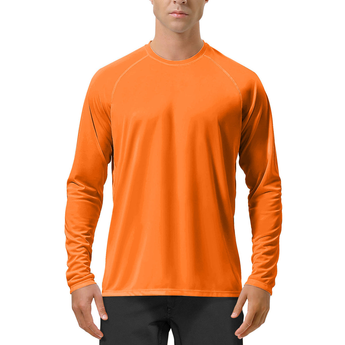 Camisa elástica de manga larga con protección solar UPF50+